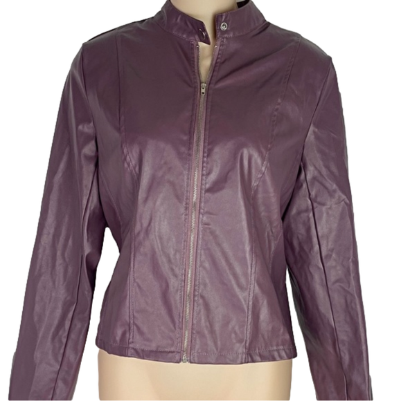 Vinyl Jacket (Choice of Purple or Green) - Picture 4 of 14